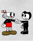 Kepurė Cuphead and Bendy Kepurė Cuphead and Bendy